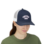 Chutzpah Bubbe White Logo Embroidered Trucker Cap