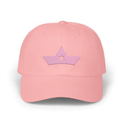 Chutzpah Cap with Pink Crown Embroidery Logo (Color Options)