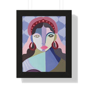 Framed Queen Esther poster, Jewish art, Purim-inspired art, framed Jewish portraits, archival quality prints, empowering Jewish women art, Queen Esther artwork, Chutzpah Girls art, bold Jewish decor, Jewish-themed art gifts, Jewish pride art, Jewish female artists, artistic Jewish wall decor, framed Queen Esther art for Purim celebrations, decorative Jewish gifts, Jewish holiday framed posters, premium archival Jewish art, Jewish leadership in history art, Bat Mitzvah gifts, Hanukkah art gifts, empowering J